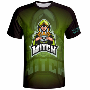 High Quality Sublmation Gaming Jersey Custom Design E Sports Wear