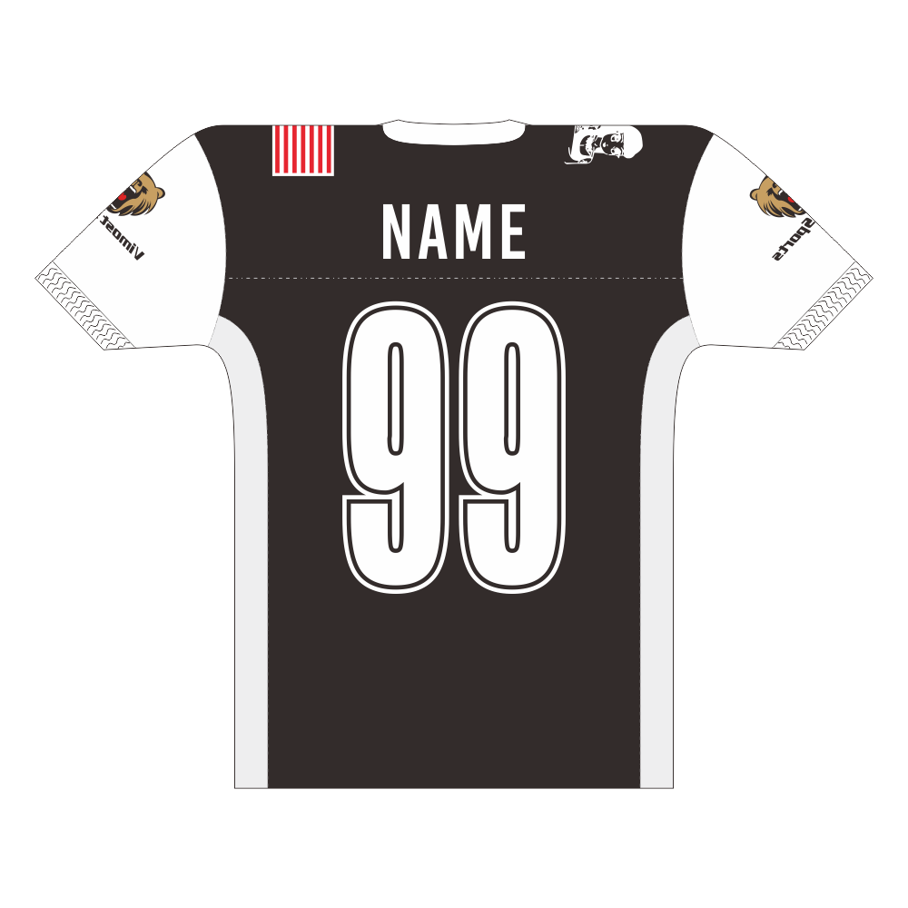 Mesh T Shirts American Football Jersey Sublimated Printed Your Team Name