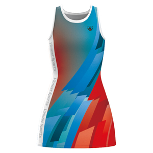 Hot Full Custom Sublimated Netball Dress with Lycra Fabric for Wholesale