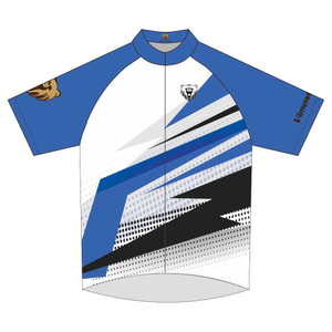 Club Custom Sublimated Man’s Cycling Jersey Abstract Print