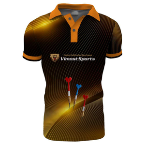  Custom Sublimated Man’s Dart Polo Sport Wear