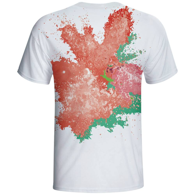 2025 Custom Sublimation Fashion T-Shirts Wearing 