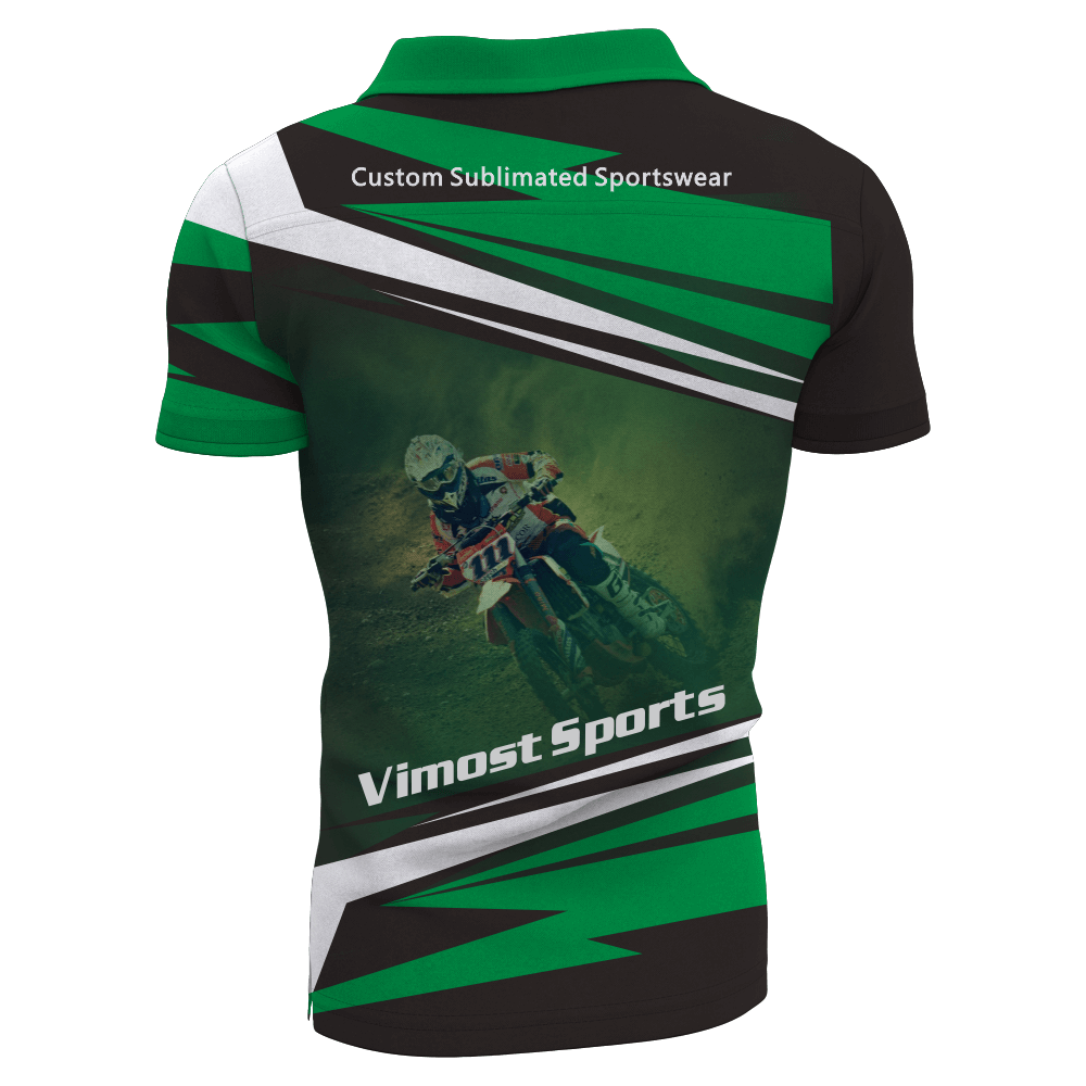 Custom Wholesale Breathable Cool Low MOQ Sport Casual Color Block Mens Printing Polo Shirt