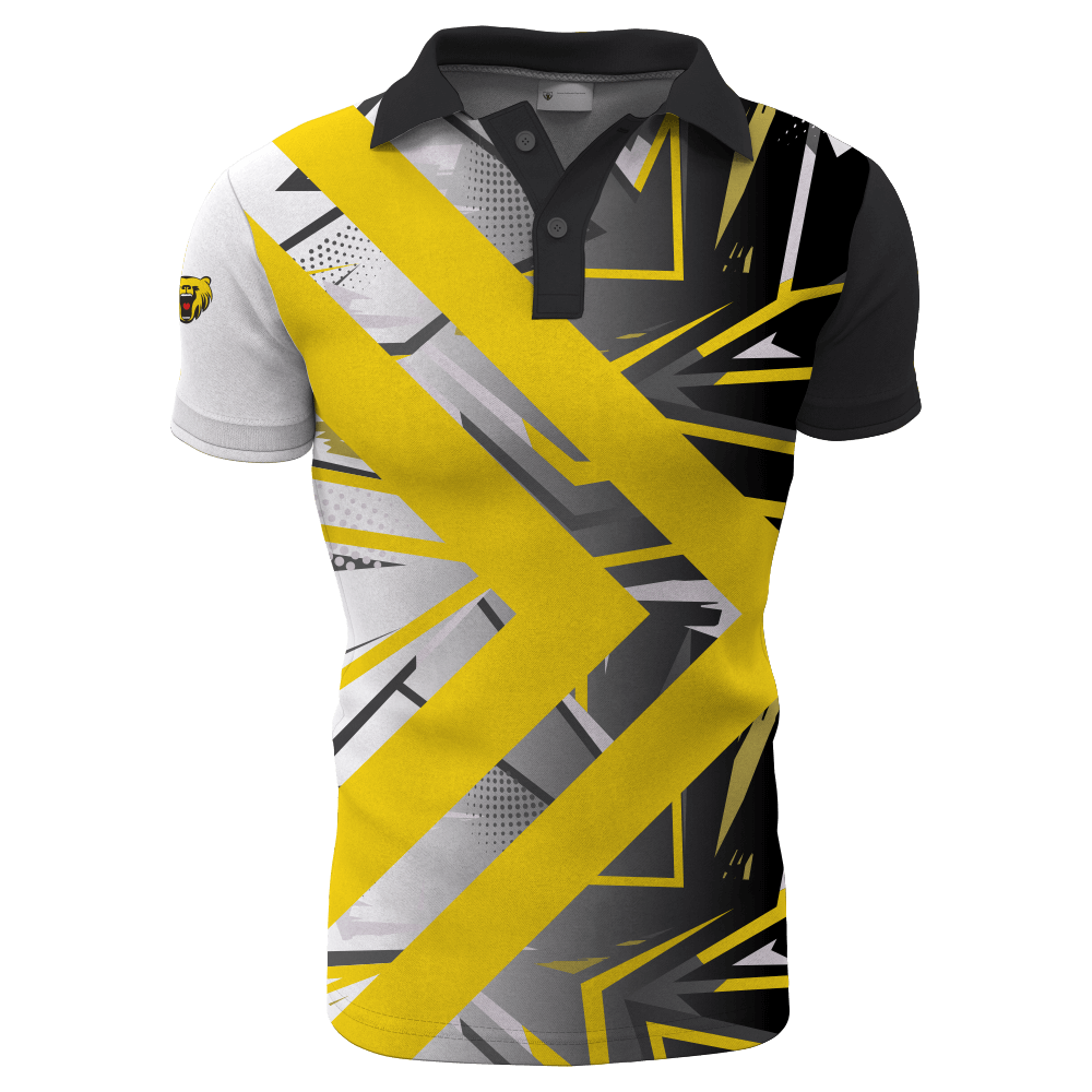 Custom Wholesale Breathable Cool Low MOQ Sport Casual Color Block Mens Printing Polo Shirt