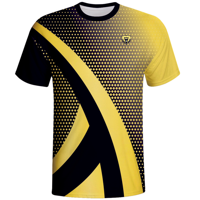 Heat Press Silicon Label Gaming Jersey Custom Design E Sports Wear