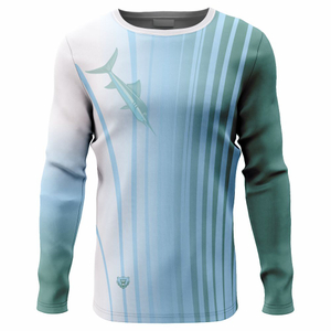 2022 Hot New Fashionable Custom Sublimated Fishing Shirts with Coolmax Fabric