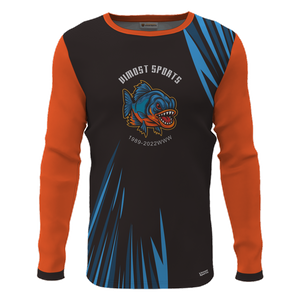 Long Sleeves Custom Sublimated Fishing Shirts with Full Sublimation 