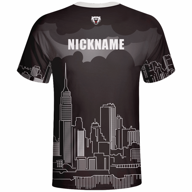 Sublimated Vimost Work Tee Customized 100% polyester Made