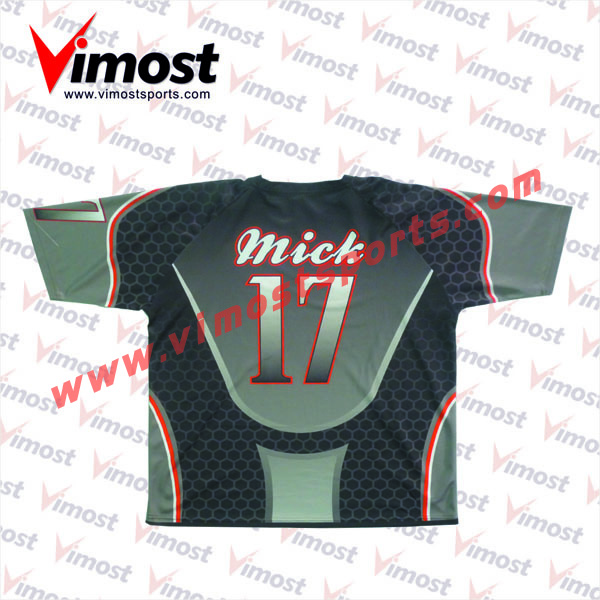 2023 Vimost Fashion Custom Sublimation Lacrosse Shooter Shirt